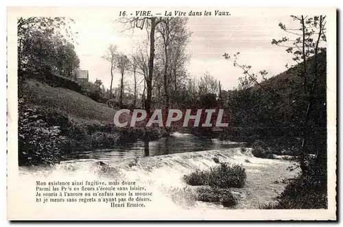 Cartes postales Vire La Vire dans les Vaux