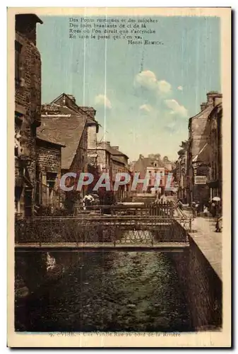 Cartes postales Vire Des Ponts rustiques et des Mioches Des toits braeiants de ei de la Rues