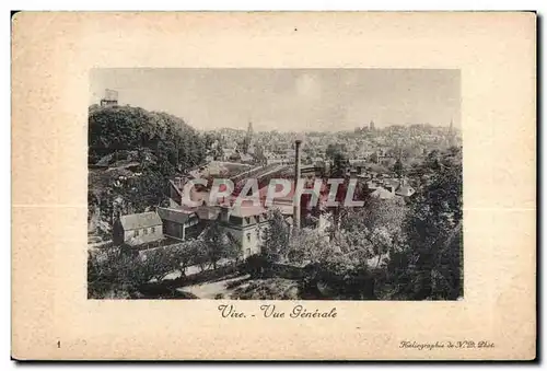 Cartes postales Vire Vue Generale