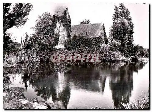 Cartes postales moderne Villerville sur Mer (Calvados) Pres La Mare de Criqueboeuf L Eglise aux Lierres