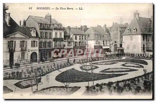 Cartes postales Bourges La Place Berry LL