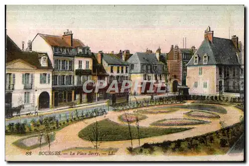 Cartes postales Bourges La Place Berry LL