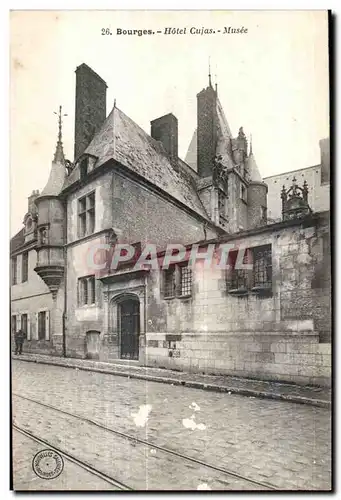 Ansichtskarte AK Bourges Hotel Cujas Musee