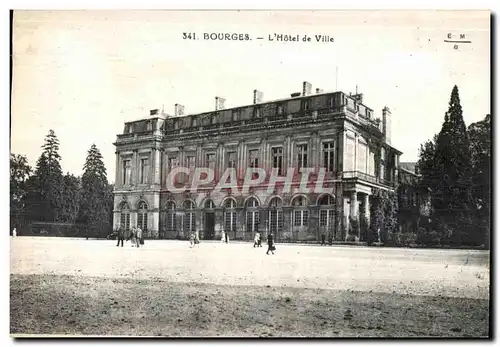 Cartes postales Bourges L Hotel de Ville