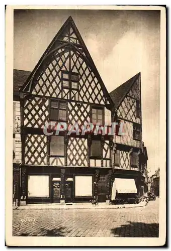 Cartes postales Bourges (Cher) Vieilles Maisons du 16eme