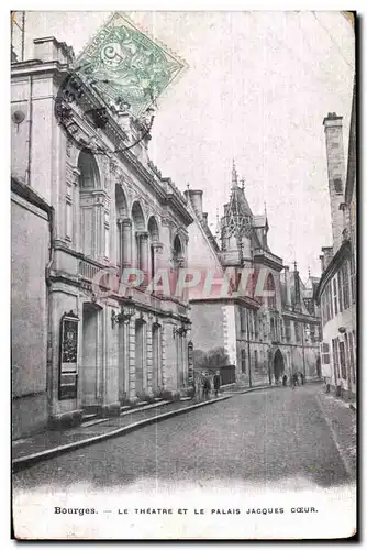 CP Bourges le theatre et le palais jacques coeur