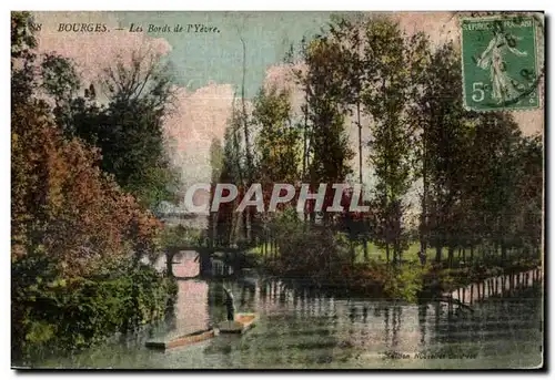 Ansichtskarte AK Bourges les bords de I yevre