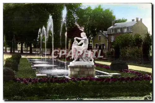 Cartes postales Bourges jardin des pres fichaux bassin aux nympheas