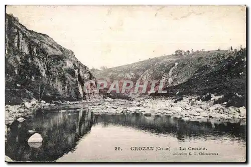 Cartes postales Crozant (Creuse) la creuse