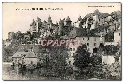 Ansichtskarte AK Correze Uzerche les Vieux Chateaux