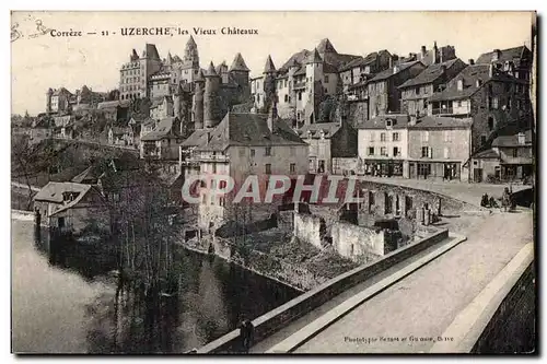 Ansichtskarte AK Correze Uzerche les Vieux Chateaux