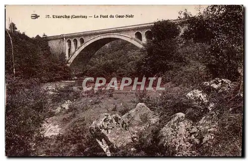 Cartes postales Uzerche (Correze) Le Pont du Gour Noir