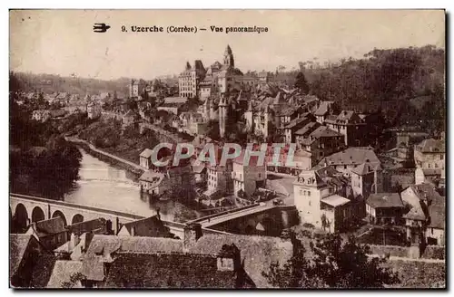 Cartes postales Uzerche (Correze) Vue panoramique