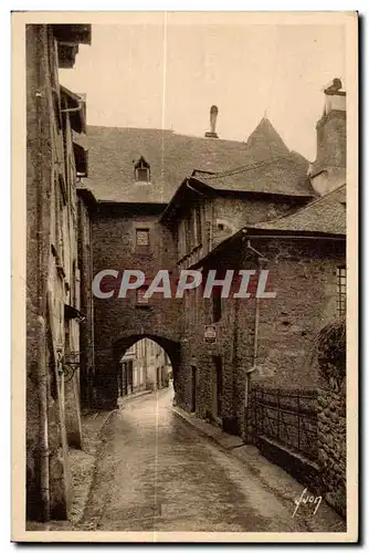 Ansichtskarte AK Uzerche (Correze) Porte Becharie dite Barachaude (monument historique XI e et XII e siecles)