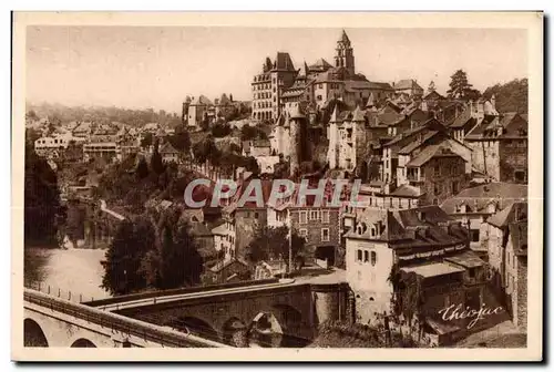 Cartes postales Uzerche (Correze) Vue generale