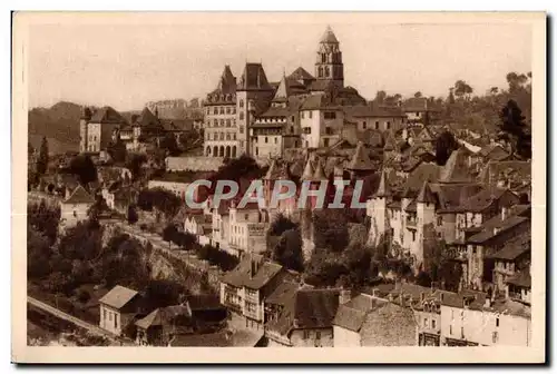 Cartes postales Uzerche (Correze) Vue generale