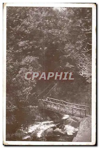 Cartes postales Correze Gimel Pare Vuillier sous bois sur l eau