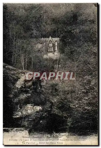 Cartes postales Gimel (Correze) Le Pavillon Hotel des Eaux Vives