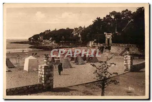 Ansichtskarte AK Saint Palais sur mer (cote d argent) la plage et la pointe nord