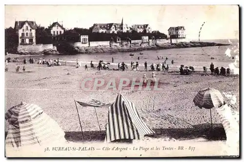 Cartes postales Bureau St Palais Cote d Argent La Plage et les Tenles BR