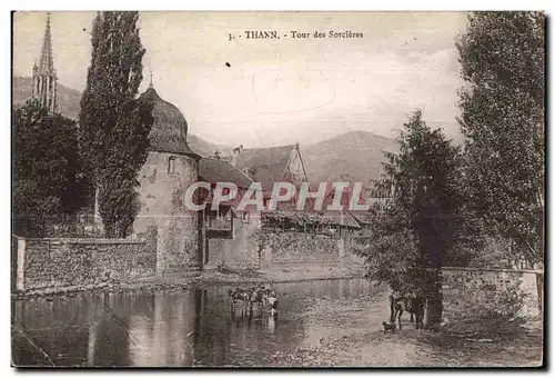 Thann - Tour des Sorcieres Cheval Horse - Cartes postales