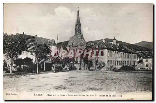 Thann - Place de la Foire - Cartes postales