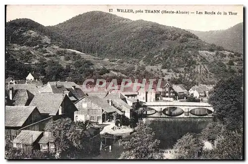 Thann - Willer - Les Bords de la Thur - Cartes postales