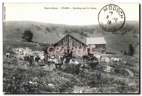 Thann - Rossberg avec le Chalet - Ansichtskarte AK