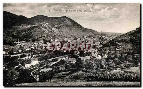 Thann - Ruines d Engelsbourg - Cartes postales