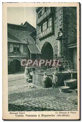 Thann - Vieille Fontaine a Riquewihr - Ansichtskarte AK