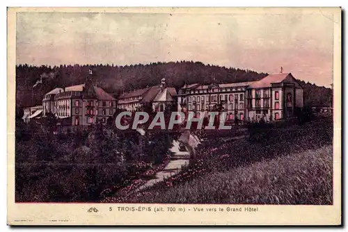 Trois Epis - Vue vers le Grand Hotel - Ansichtskarte AK