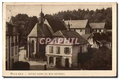 Cartes postales Trois Epis Notre Dame De Bon Secours