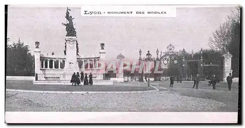 Ansichtskarte AK Lyon Monument Des Mobiles