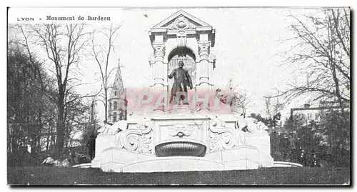 Cartes postales Lyon Monument de Burdeau