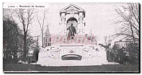 Cartes postales Lyon Monument de Burdeau