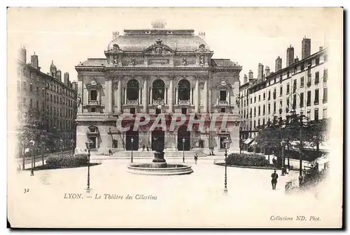 Cartes postales Lyon Le Theatre des Celestins