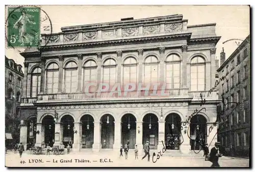 Ansichtskarte AK Lyon Le Grand Theatre