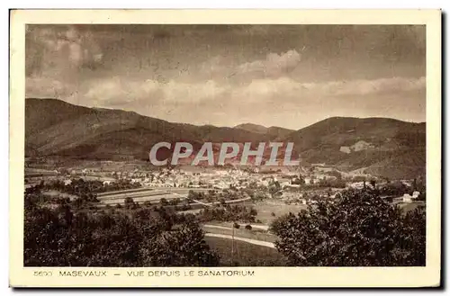 Cartes postales Masevaux vue depuis le sanatorium