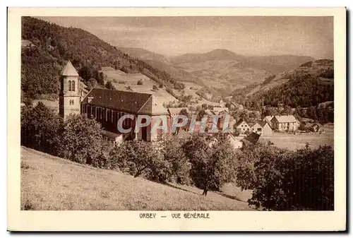 Cartes postales Orbey Vue Generale