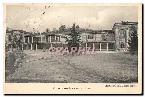 Cartes postales Charbonnieres Le Casino Meot buraliste a