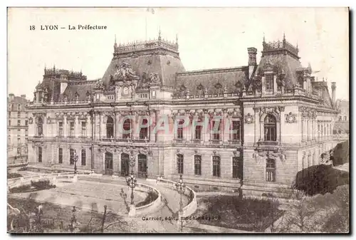 Cartes postales Lyon La Prefecture