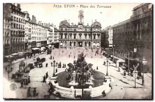 Cartes postales Lyon Place des Terreaux