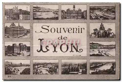 Cartes postales Lyon Souvenir