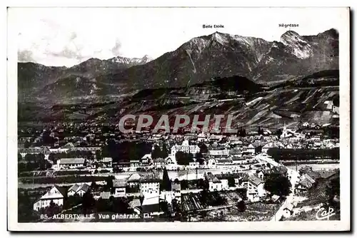 Cartes postales Albertville vue generale LL