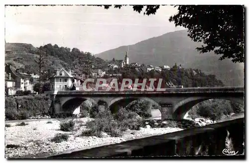 Ansichtskarte AK Albertville Conflans (Savoie) Le Pont des Adoubes