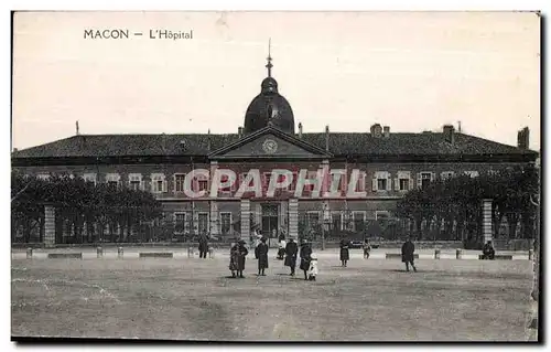 Cartes postales Macon L Hopital