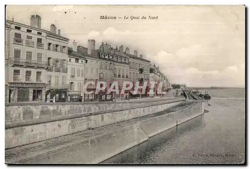 Cartes postales Macon Le Quai du Nord