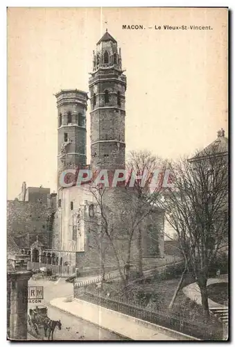 Cartes postales Macon Le Vleux St Vincent