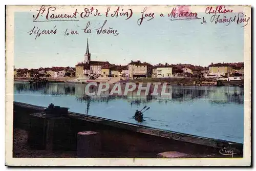 Cartes postales St Laurent face a Macon