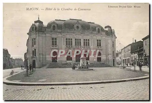 Cartes postales Macon Hotel de La Chambere de Commerce